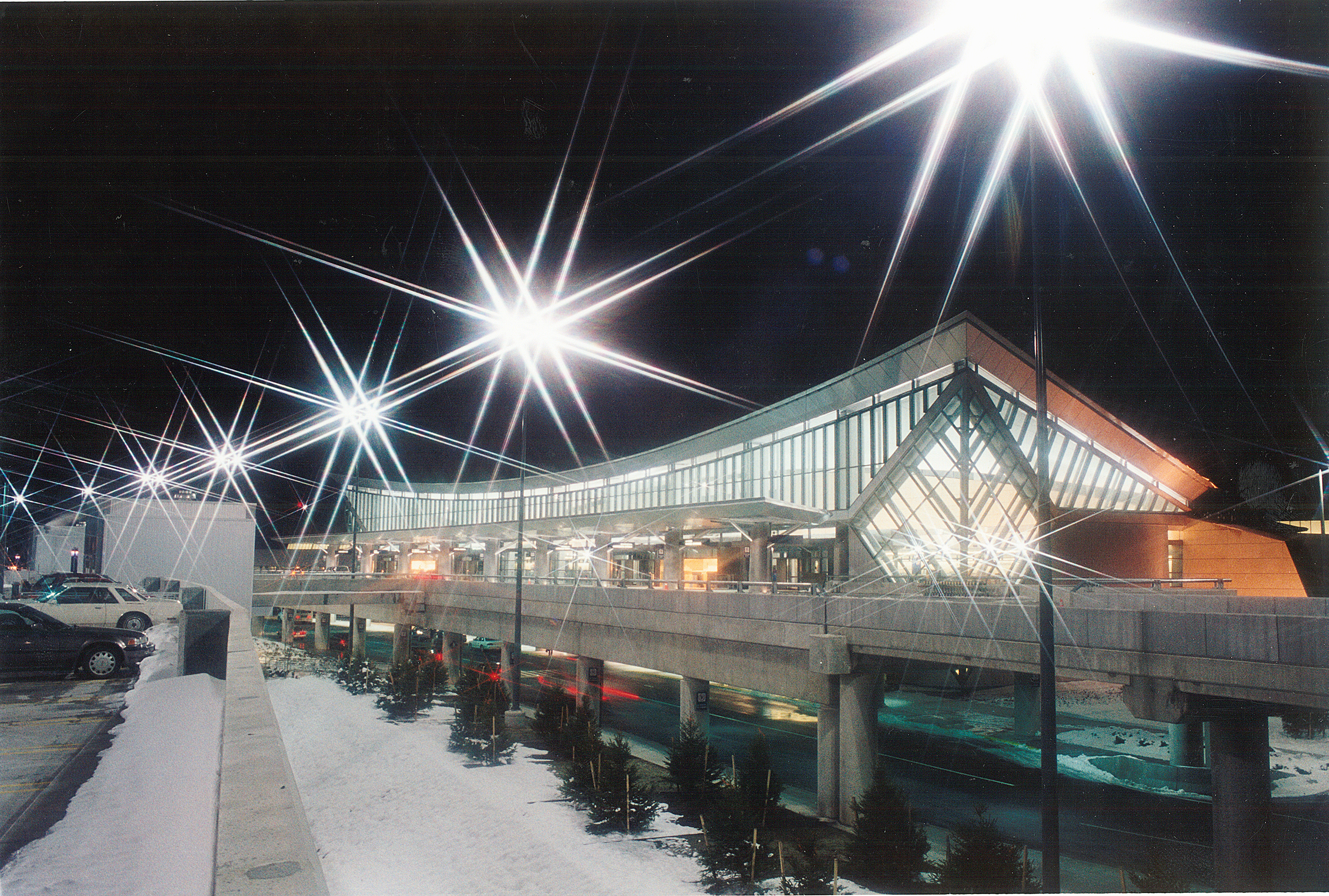 Buffalo Airport at Christmastime